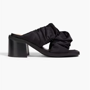 Ganni Rouched Satin Mules-great condition! 39